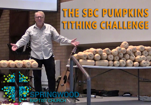 Try the SBC Pumpkins Tithing Challenge – And See if You Go Hungry! - Christ.net.au