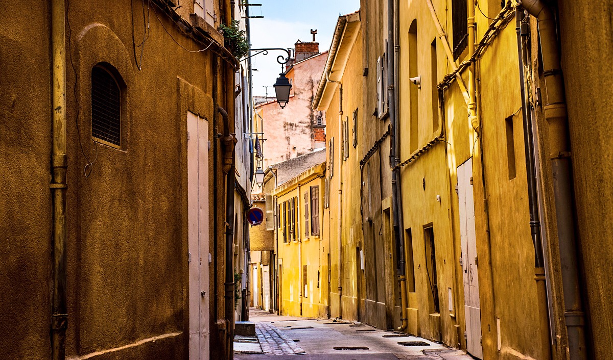 City Street in Provence, France - In My Father's House are Many Mansions - Christ.net.au